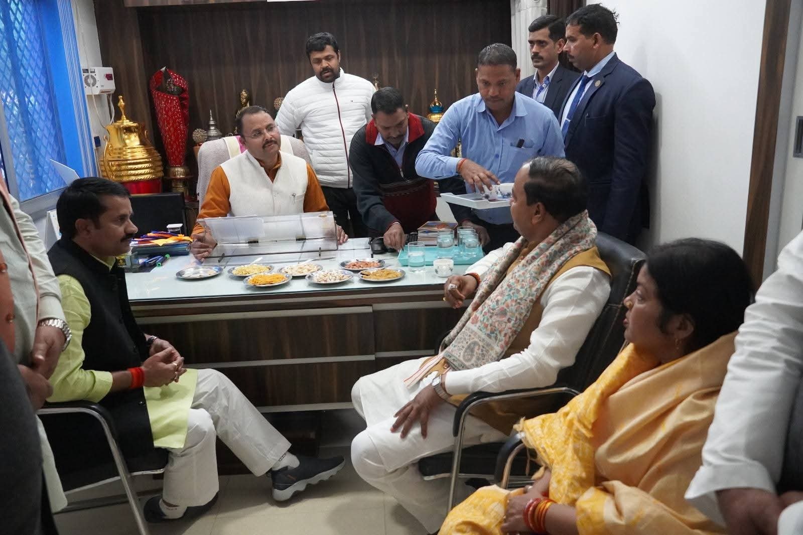 Dignitary Meeting and Discussion